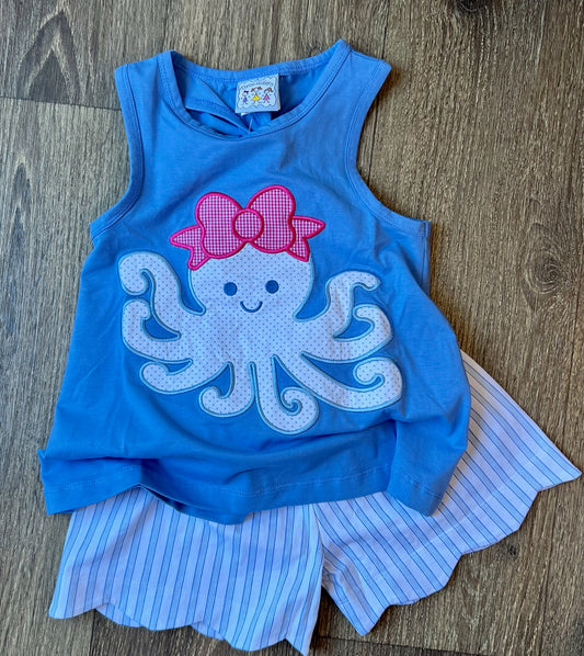 Octopus Tank Short Set