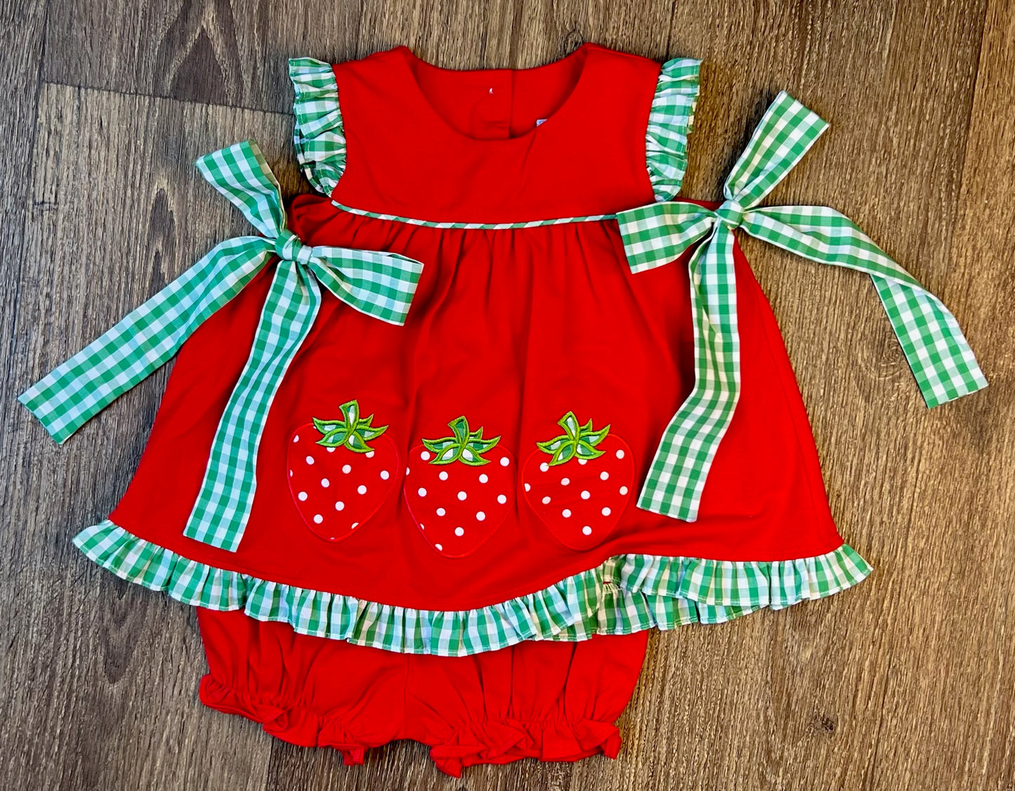 Strawberry Bloomer Set