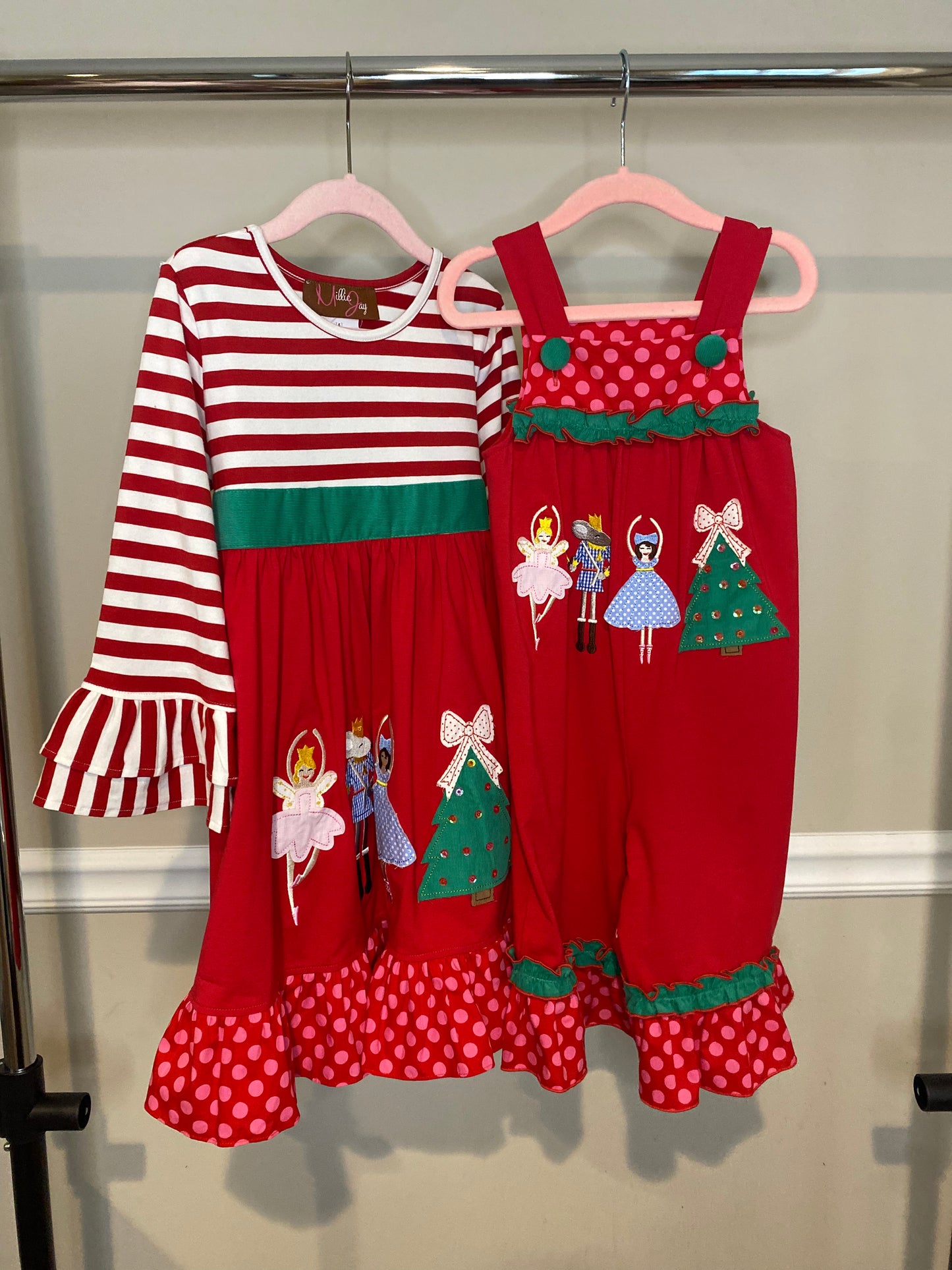 Nutcracker Appliqué Dress