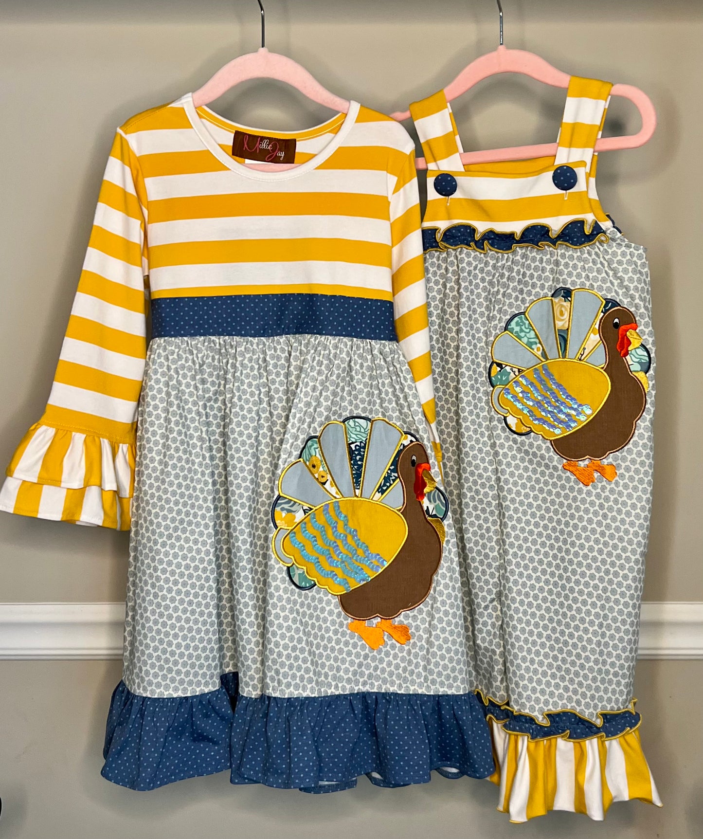 Tessa the Turkey Appliqué Jay Romper